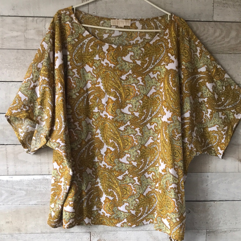 Michael Kors Paisley Print Women's Top
